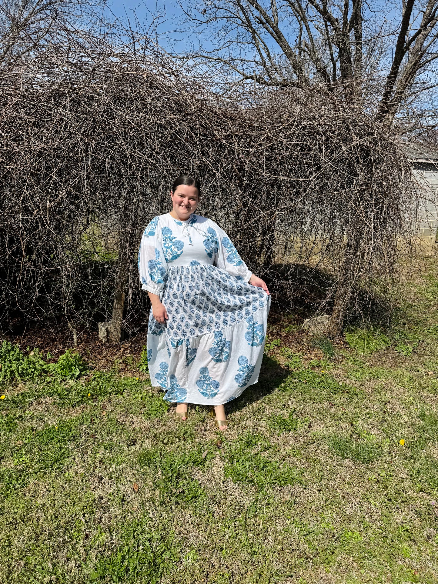 Hydrangeas dress