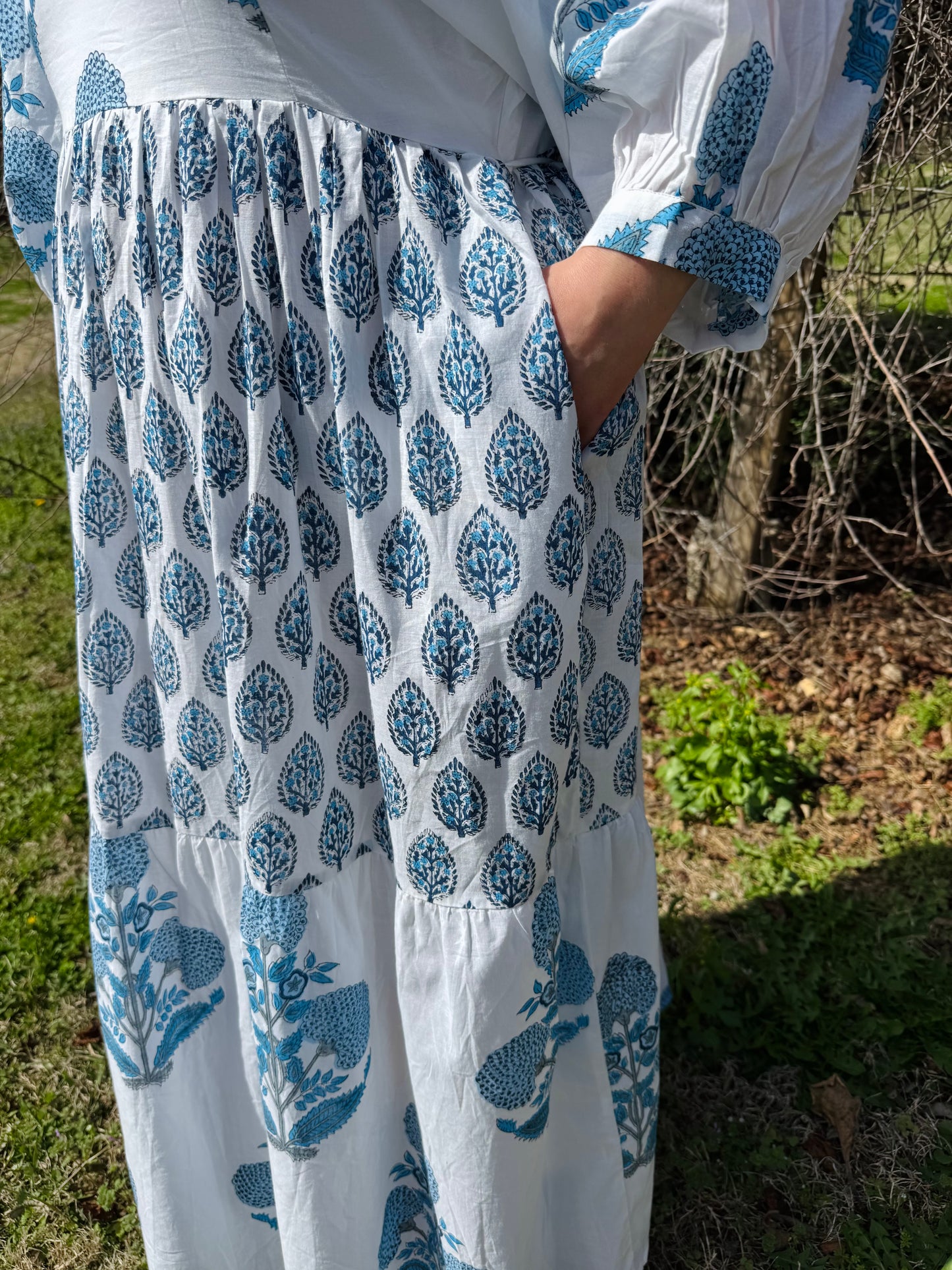 Hydrangeas dress